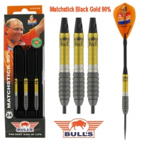 Bull's Black / Gold Titanium - Matchstick