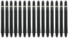 Bull's Nylon + Ring Black 5PACK med-inb-sh-xsh