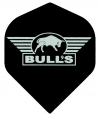 Bull's One Colour Powerflite - Solid Bull's Logo (Silver)